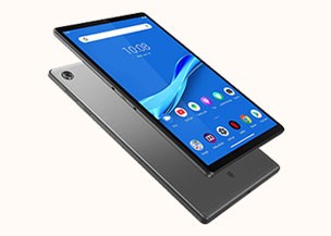Lenovo M10 - Versatile and portable Lenovo tablet available for rent.